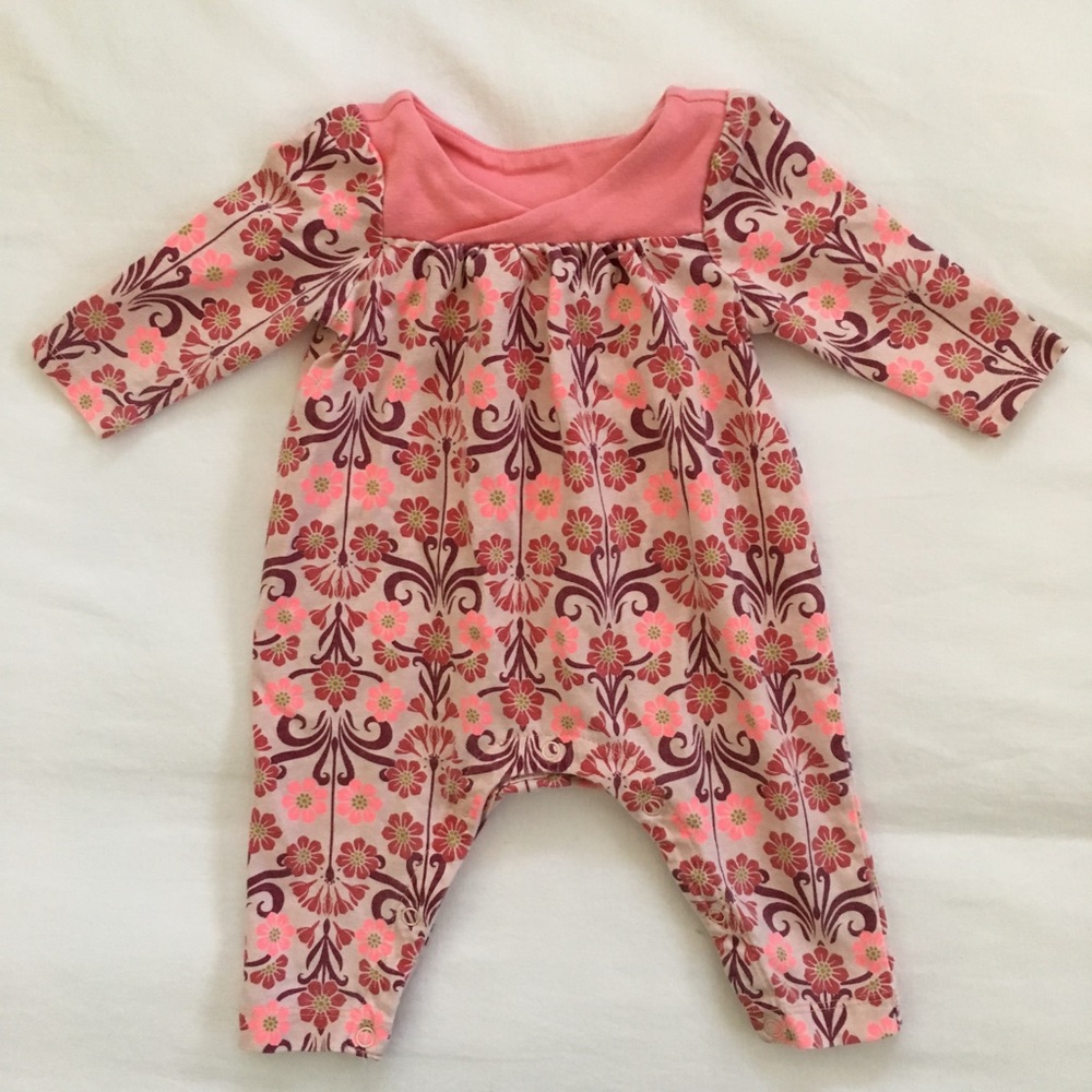 Tea Collection Romper - Baby Girl 0-3 Month